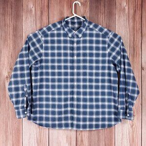Vineyard Vines Mens XXL OTG On the Go Performance brrr Long Sleeve Shirt Plaid